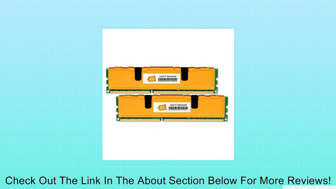 8GB (4x2GB) MEMORY RAM Fully Buffered PC5300 667MHz 1.8V 240PIN DIMM (DDR2-667MHz 240-pin DIMM) Review