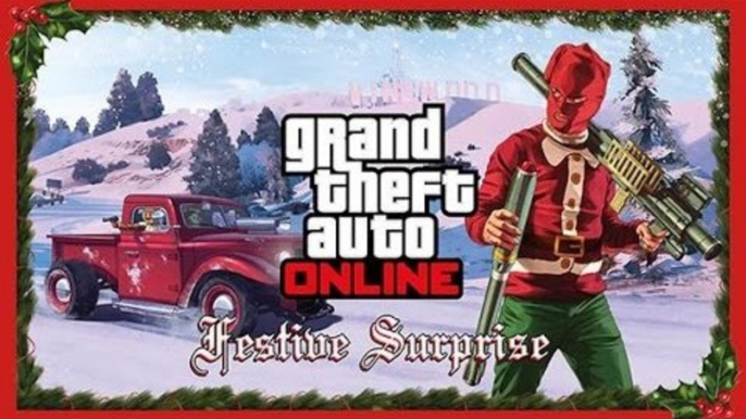 NEW WEAPONS, VEHICLES & SNOW!! - GTA V: Festive Surprise DLC!!