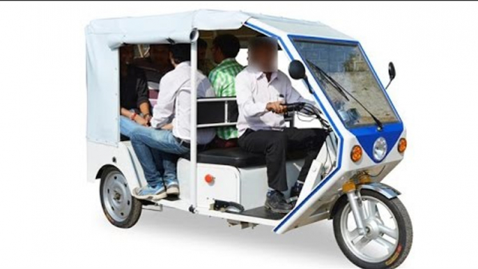 Terra Motors Electric Auto Rickshaw R6 Is For India