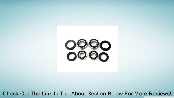 Both Front Wheel Bearings Seals Kit Suzuki LTZ400 LT-Z400 2003-2009 Review