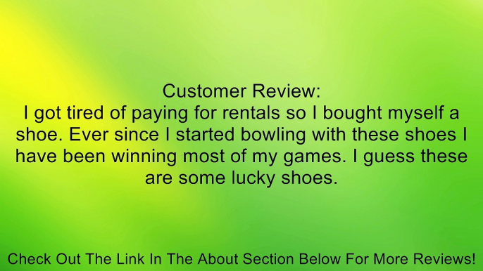 Brunswick Men's Raider Bowling Shoes (Black/Silver, 14) Review