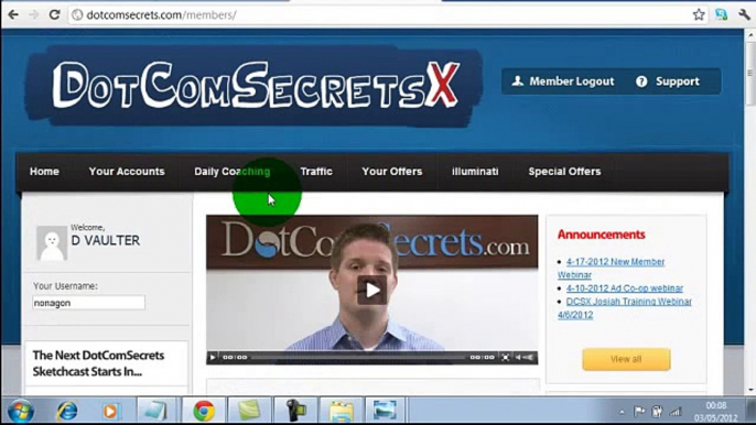 DotComSecrets X - Dot com secrets x review    FULL Members Tour Inside.mp4