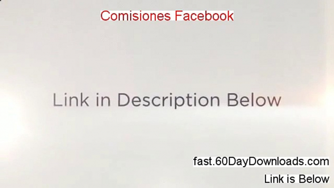 Comisiones Facebook - Comisiones Facebook