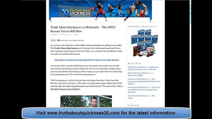 Truth About Quickness 2.0