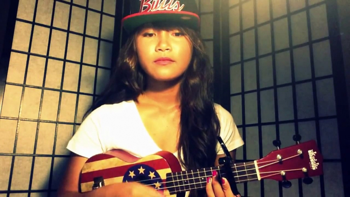 Miley Cyrus - We Can't Stop LIVE UKELELE COVER REMIX