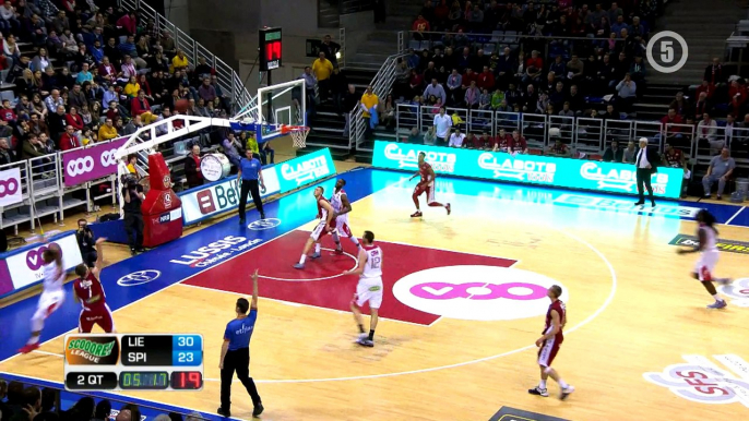 Liège Basket 82 - 71 Proximus Spirou (NL)
