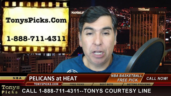 Miami Heat vs. New Orleans Pelicans Free Pick Prediction NBA Pro Basketball Odds Preview 2-21-2015
