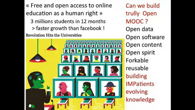 Open Education: Patients Tinker with MOOCs and Wikipedia