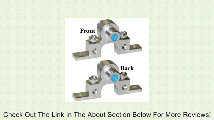 F-pin Coaxial Grounding Block, 2.5 Ghz, Single F-pin Female Review