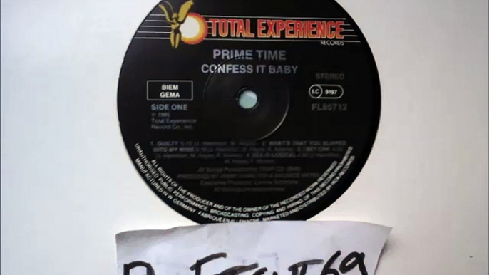 PRIME TIME -BABY DON'T BREAK MY BACK(RIP ETCUT)TOTAL EXPERIENCE REC 85