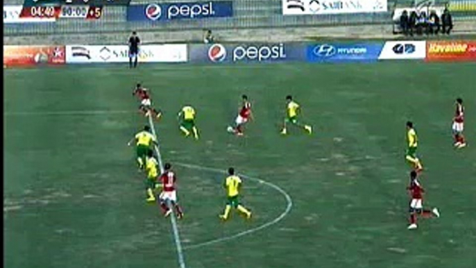 هدف عماد متعب فى الجونة 3-1-2015 الدورى المصرى