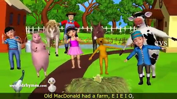 Old MacDonald Had A Farm - 3D Animation Animals Songs & Nursery Rhymes for Children.mp4