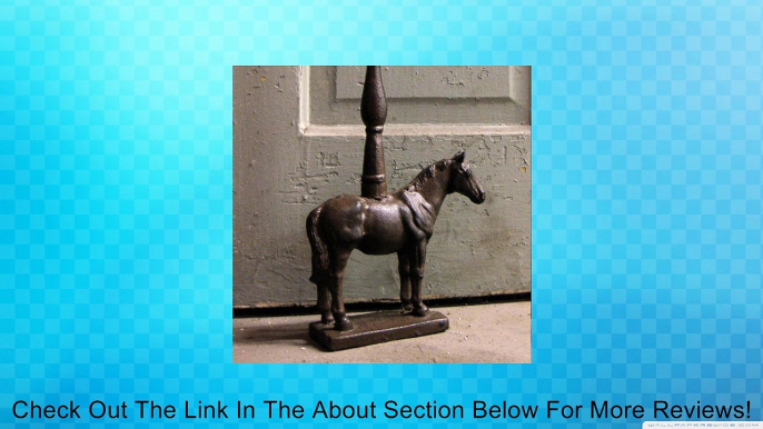 Rustic Cast Iron Horse Door Stop Review