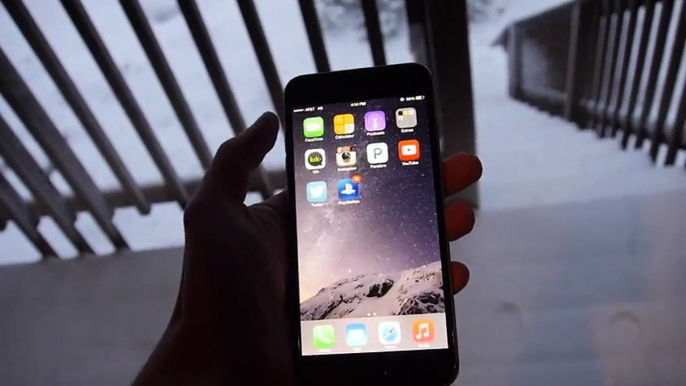 iPhone 6 Plus Buried in Snow - Will it Survive?