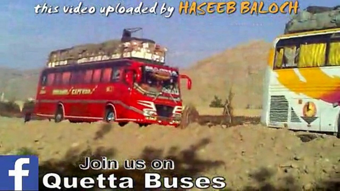 25+ minutes of Quetta Buses spotting, at Balochistan