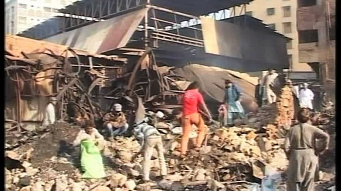 Fire outbreak in Timber Market burned 86 buildings 28 go downs 100