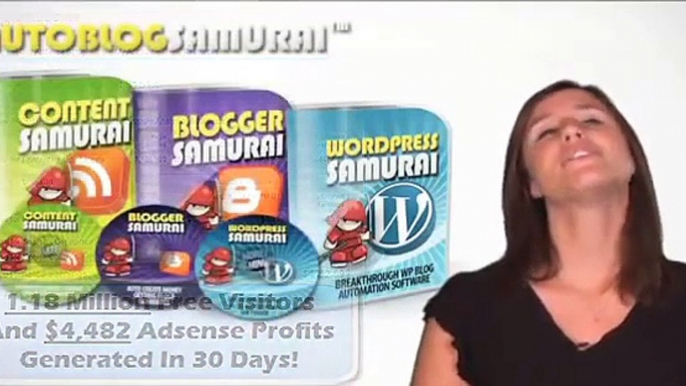 Auto Blog Samurai   3in1 Niche Blog Creation Software Suite!