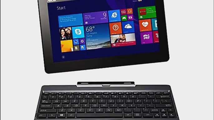 ASUS Transformer Book 10.1 T100TAM-H1-GM Detachable 2-in-1 Touchscreen Laptop 32GB+500GB (GREY