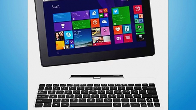 ASUS Transformer Book 10.1 T100TA-C1-WH(S) Detachable 2-in-1 Touchscreen Laptop 64GB (WHITE)