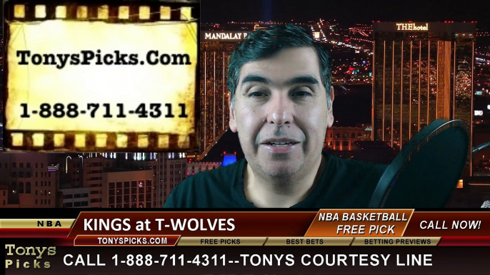 Minnesota Timberwolves vs. Sacramento Kings Free Pick Prediction NBA Pro Basketball Odds Preview 1-1-2015