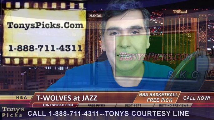 Utah Jazz vs. Minnesota Timberwolves Free Pick Prediction NBA Pro Basketball Odds Preview 12-30-2014