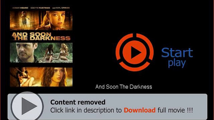 Download And Soon The Darkness Movie