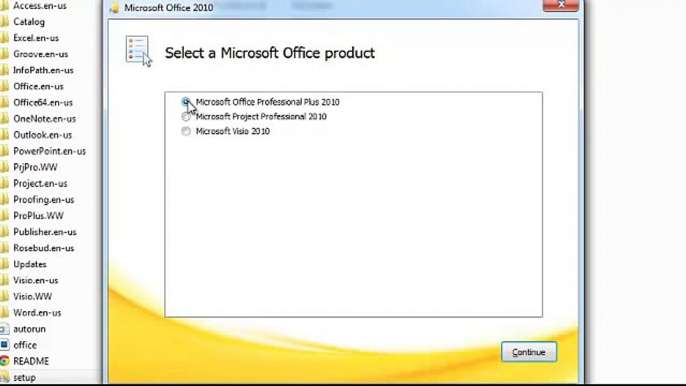 Activation Ms Office Professional Plus 2010, Ms Project 2010 and Ms Visio 2010