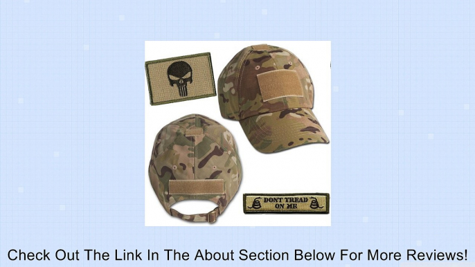 Punisher Tactical Hat & Patch Bundle (2 Patches + Hat) - Multicam Review