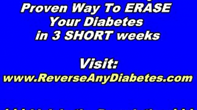 Secrets of Natural Diabetes Treatment - Cure Your Diabetes Today!