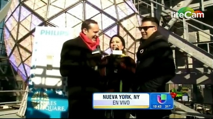 Jencarlos Canela en Despierta America #TimesSquare #NY