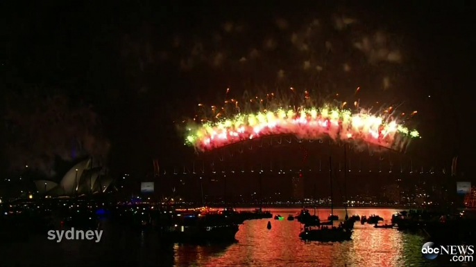 It's already 2015 in some parts of the world! Here's the celebration in Sydney, Australia, where drones were used to capture this footage