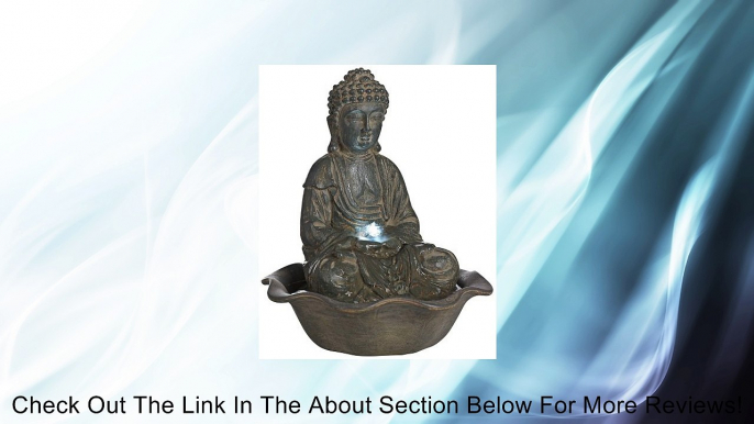 Indoor-Outdoor LED Seated Buddha Water Fountain Review