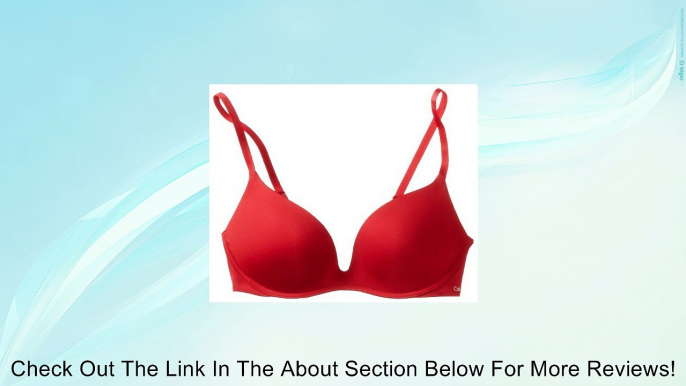 Calvin Klein Womens Push Positive Pushup Bra Review