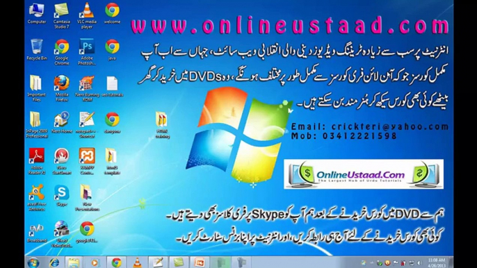 HTML Video Tutorials Full Free Course in Urdu & Hindi Part11