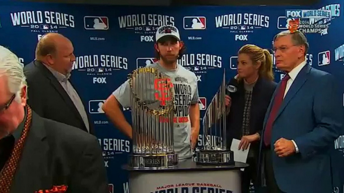 Rikk Wilde Has A Tough Time With His Lines While Presenting The MLB MVP Trophy