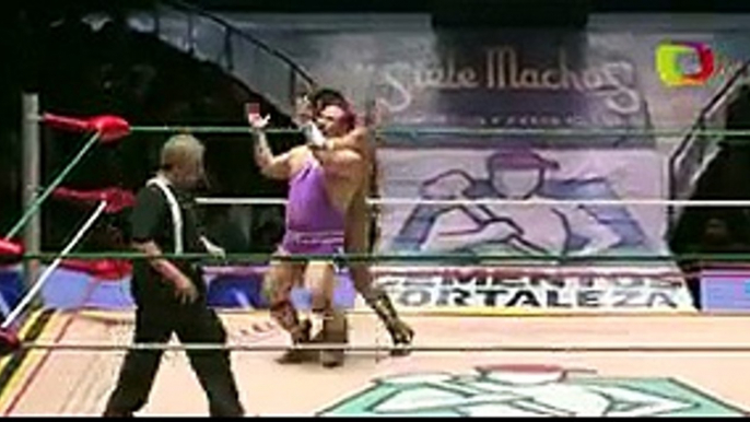 Atlantis, Máximo, Valiente vs Mr. Niebla, Negro Casas, Rey Bucanero