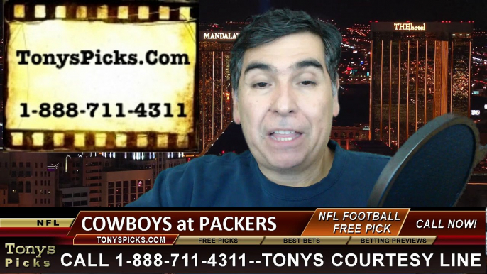Green Bay Packers vs. Dallas Cowboys Free Pick Prediction NFC Divisional Game NFL Pro Football Playoff Odds Preview 1-11-2015