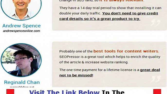 Seopressor Wordpress Plugin Bonus + Discount