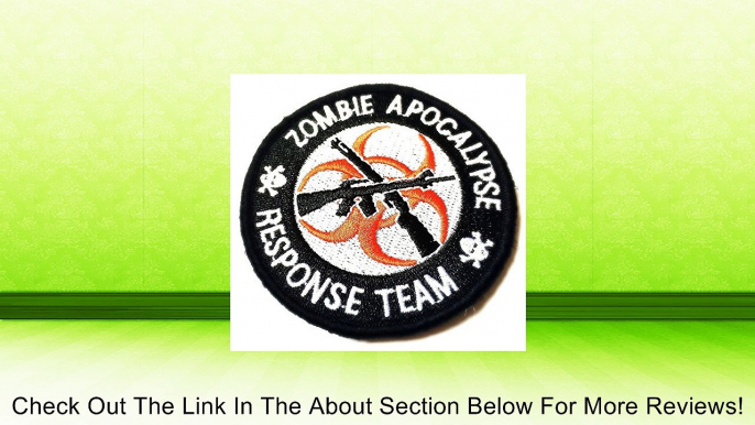 Tactical Morale Patch Velco Backed Zombie Hunting Apocalypse Response Team Review