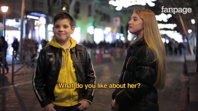Ask a boy to Slap a girl. Funny reactions... Social experiment