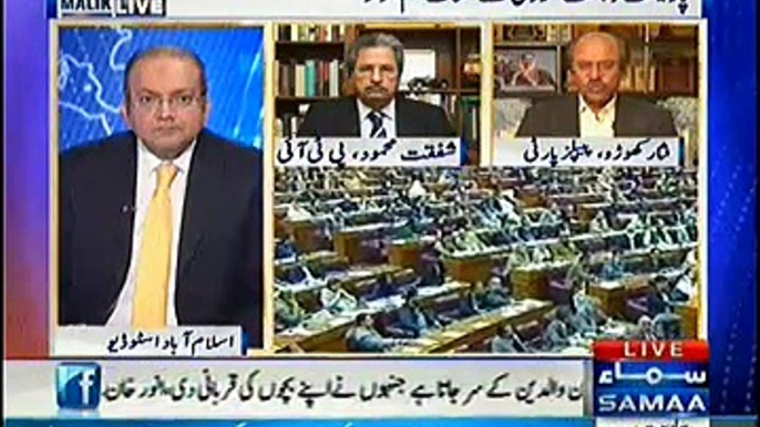 Nadeem Malik Live (Parliament Deyshat Gardi Kay Khilaf Hum Awaz) - 7th January 2014