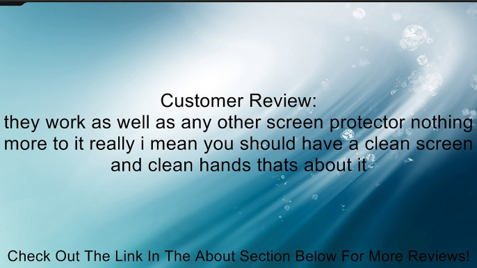 LCD Screen Film Guard Screen Protector for Sony Playstation PS Vita x3 -Clear Review