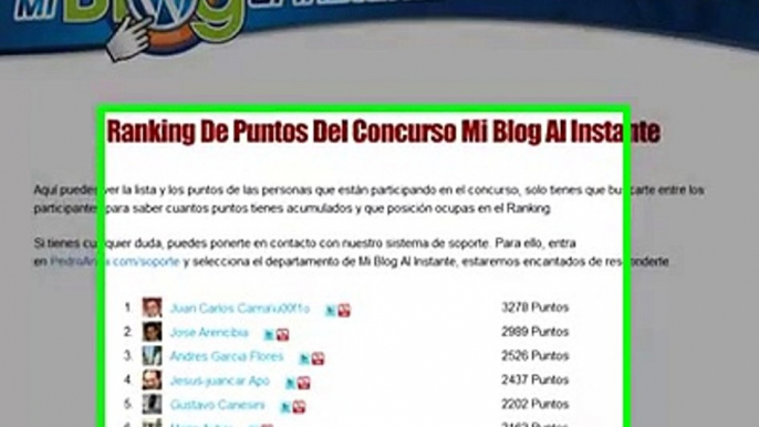 4ta Jornada Mi Blog al Instante