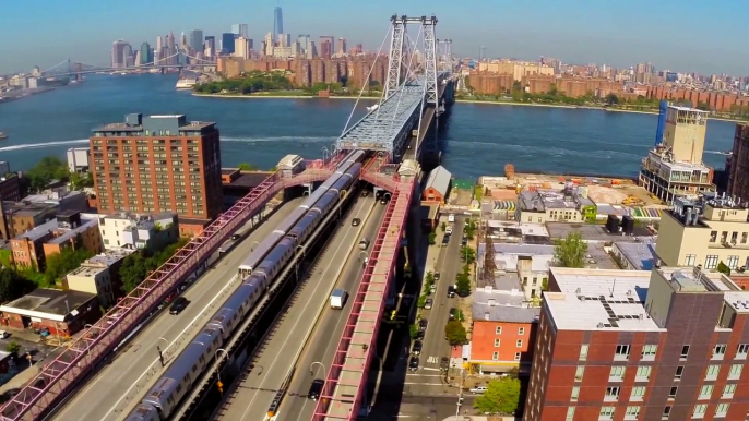 Découvrir New York par les airs - image dun Drone Phantom 2 (Manhattan, Bronx, Brooklyn, Queens, Staten Island)