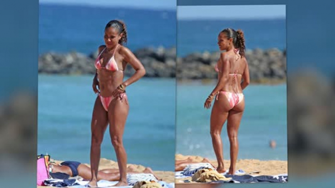 43-Year-Old Jada Pinkett-Smith Stuns in a Bikini in Hawaii