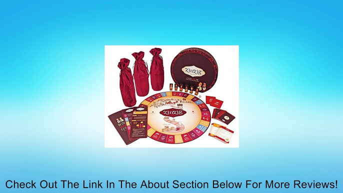 zinzig Wine Tasting and Trivia Game for Wine Parties, Dinners, Tastings Review