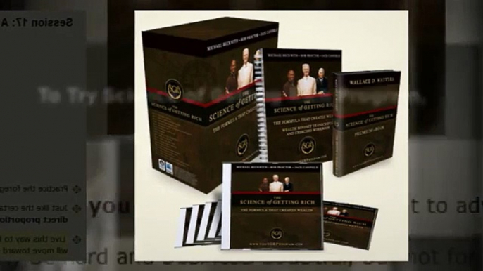 The Science of Getting Rich Program Session 10-17 Overview Bob Proctor Jack Canfield Mike Beckwith