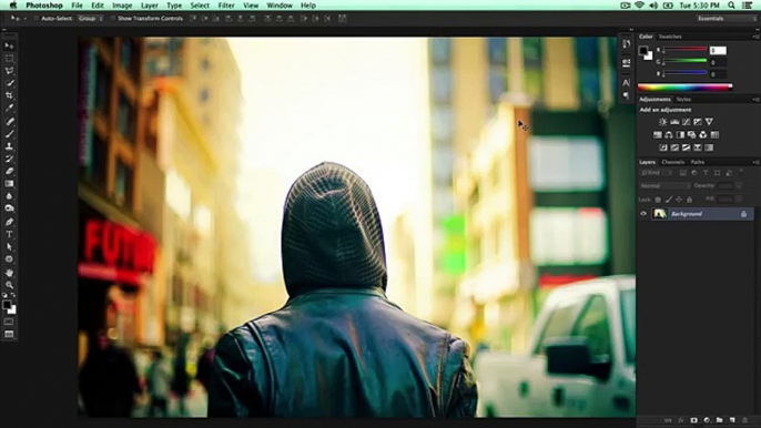 How to Remove A Background - Photoshop CS6 Tutorial