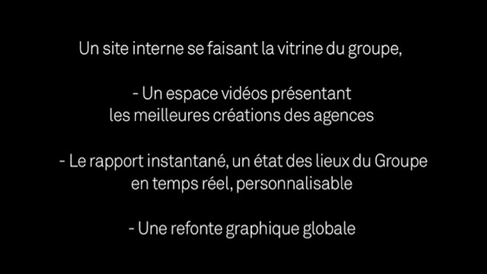 Publicis Groupe - agence de communication - 2010 - "Le nouveau site de Publicis Groupe"