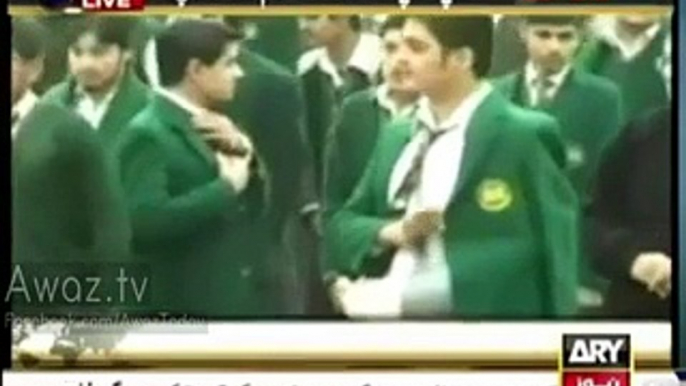 Army Public School Ke Student Ke Fathers ka Nawaz Sharif and CMKPK Ke Naam Pegham - Video Dailymotion